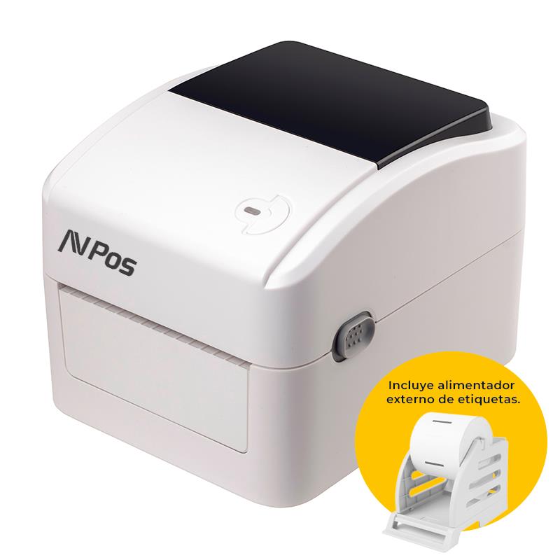 Impresora Etiquetas y Recibos Térmica AvPos E42 USB + LAN + ROLL PAPER 3YR 1 impresora avpos termica etiquetas recibos e42 usb lan