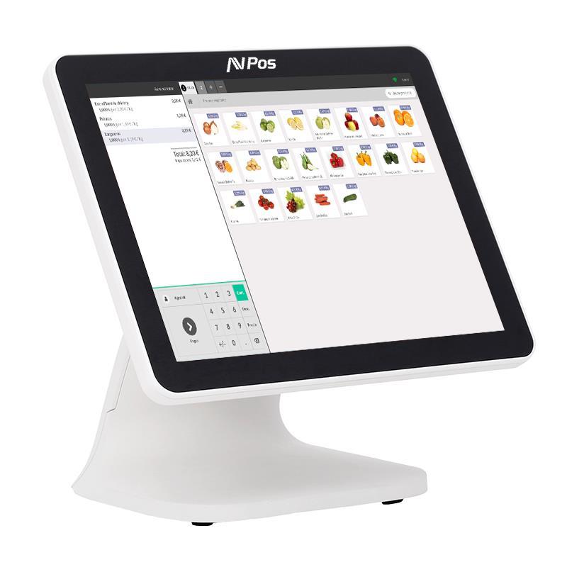 TPV AvPos K5000 Aluminio 15" Táctil Intel I7 8G DDR4 SSD128G W11P Blanco 4 tpv avpos k5000 aluminio 15 tactil intel i78g ddr4ssd128gw11p white 3y 3