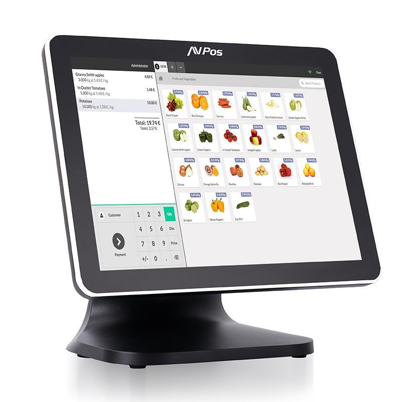 TPV AvPos K5000 Aluminio 15" Táctil J4125 8GB SSD128G 2ª Pantalla W11P 6 tpv avpos k5000 aluminio 15 tactil j41254gbssd128g2pantw10p 3yr 5